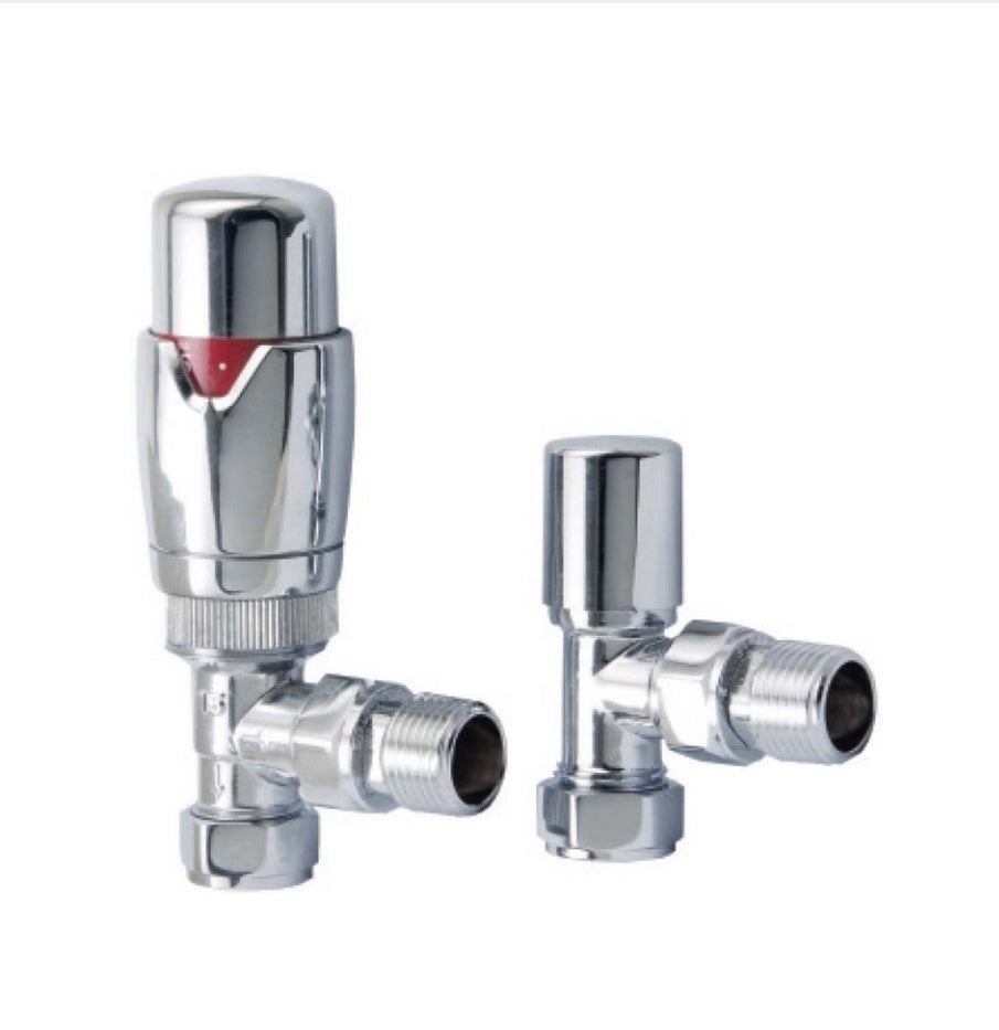 Ethiant lux chrome thermostatic radiator valve.