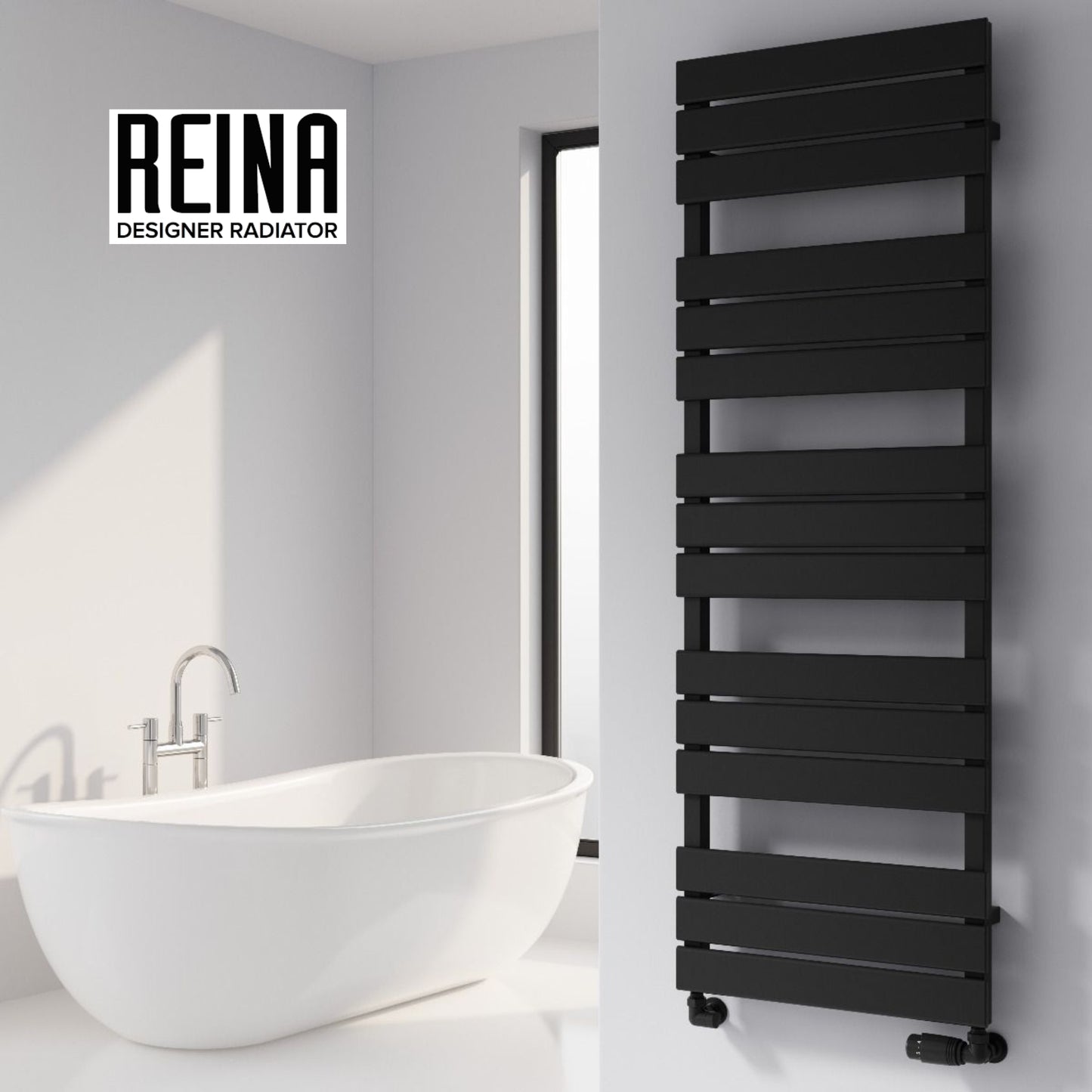 Avola Mild Steel Towel Rail