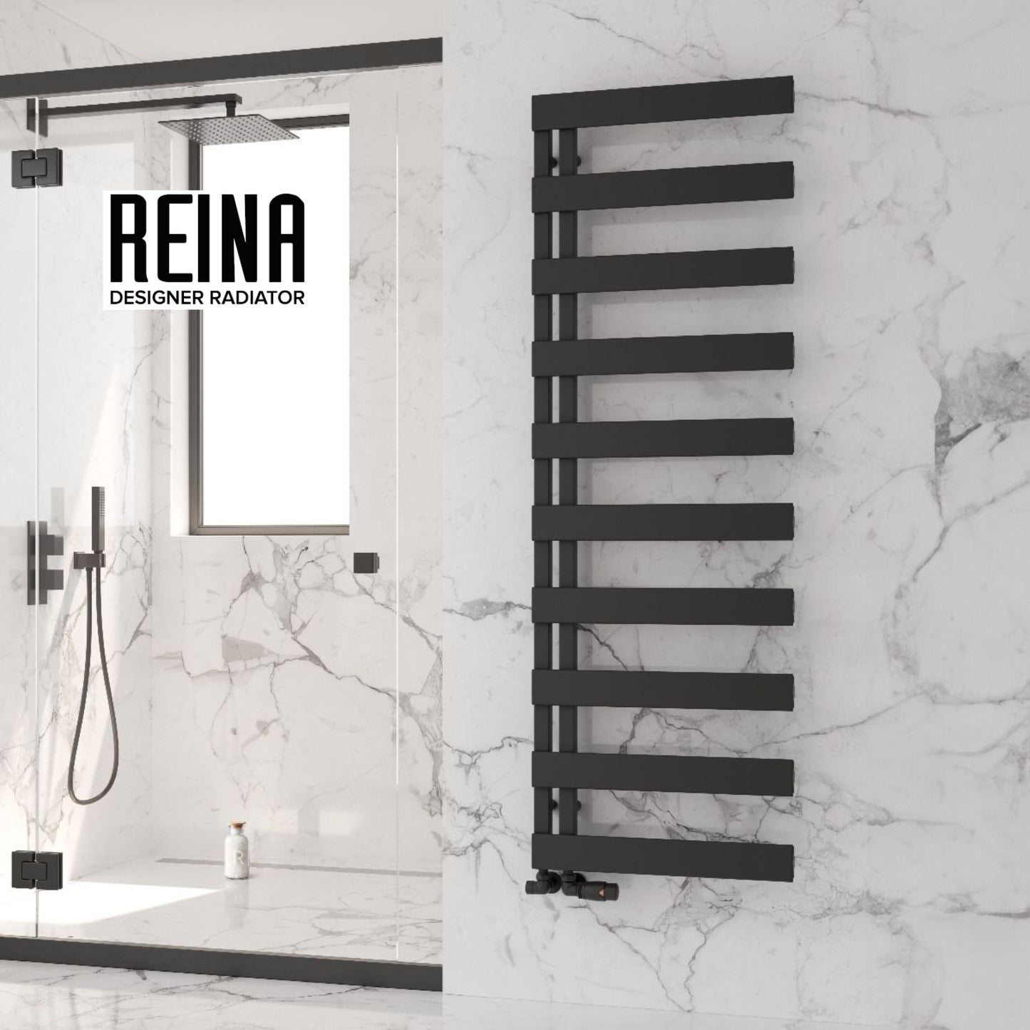 Carpena Aluminium Towel Rail