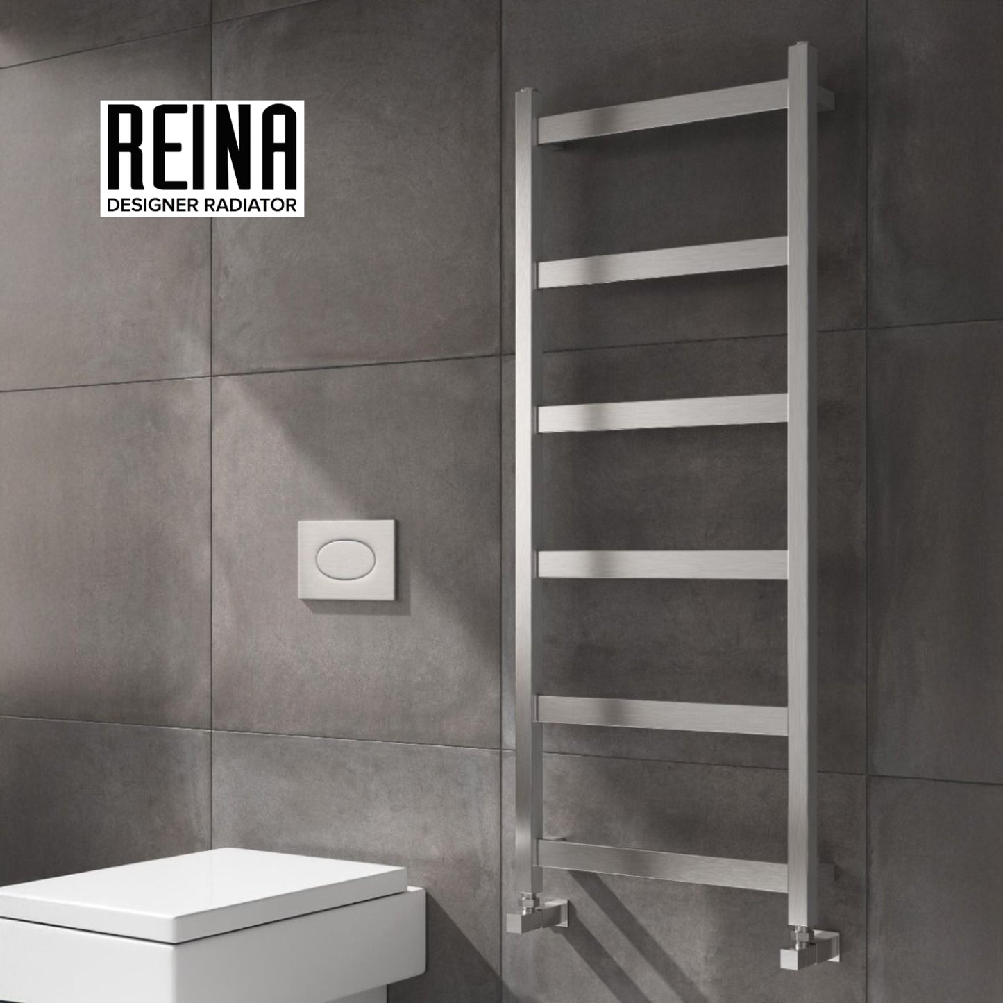 Mina Stainless Steel Towel Rail