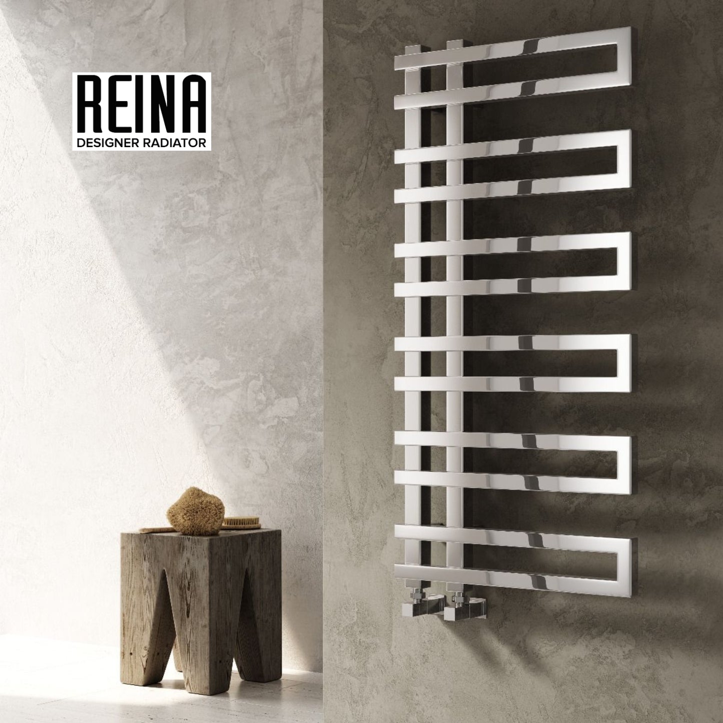 Pietra Mild Steel Towel Rail