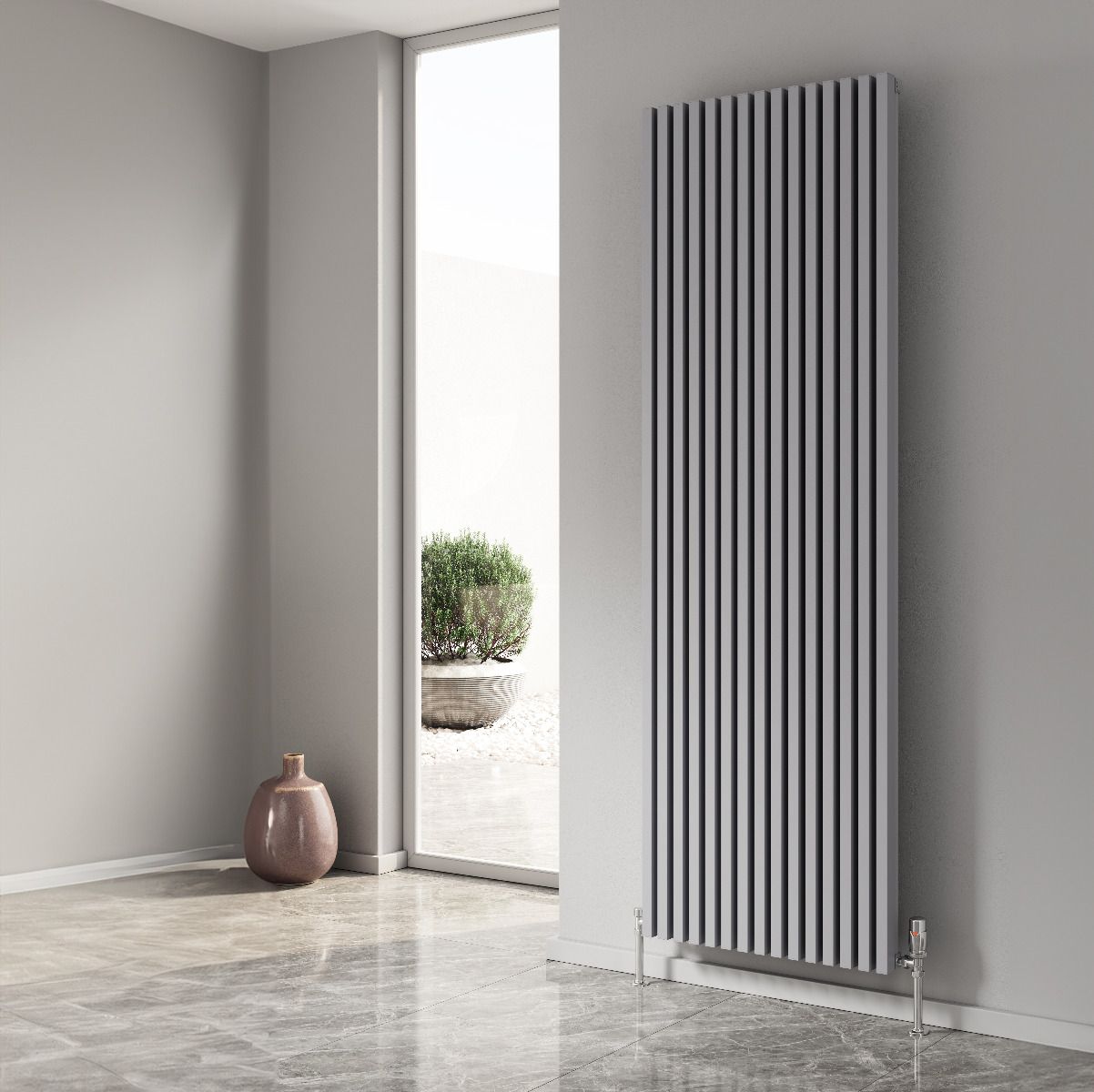 Albano Aluminium Radiator Vertical