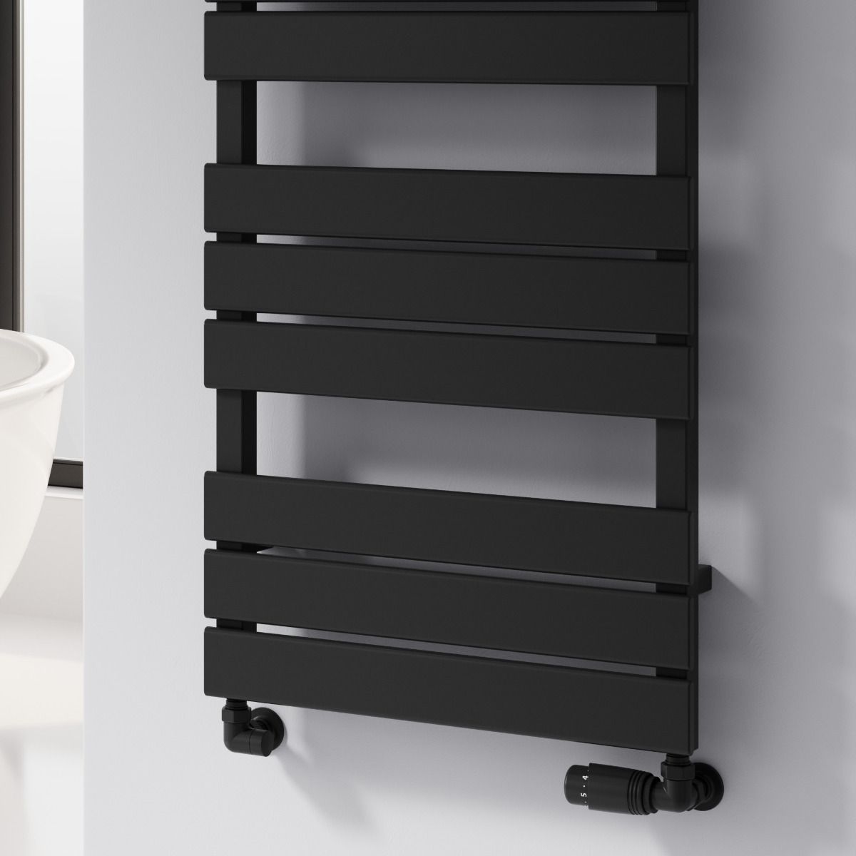 Avola Mild Steel Towel Rail