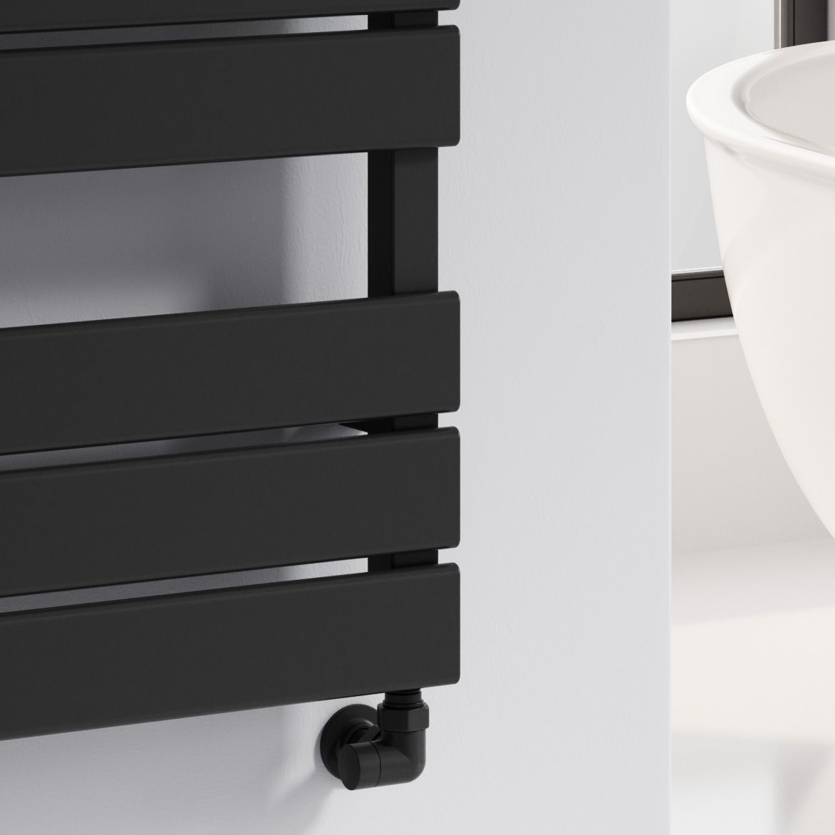 Avola Mild Steel Towel Rail