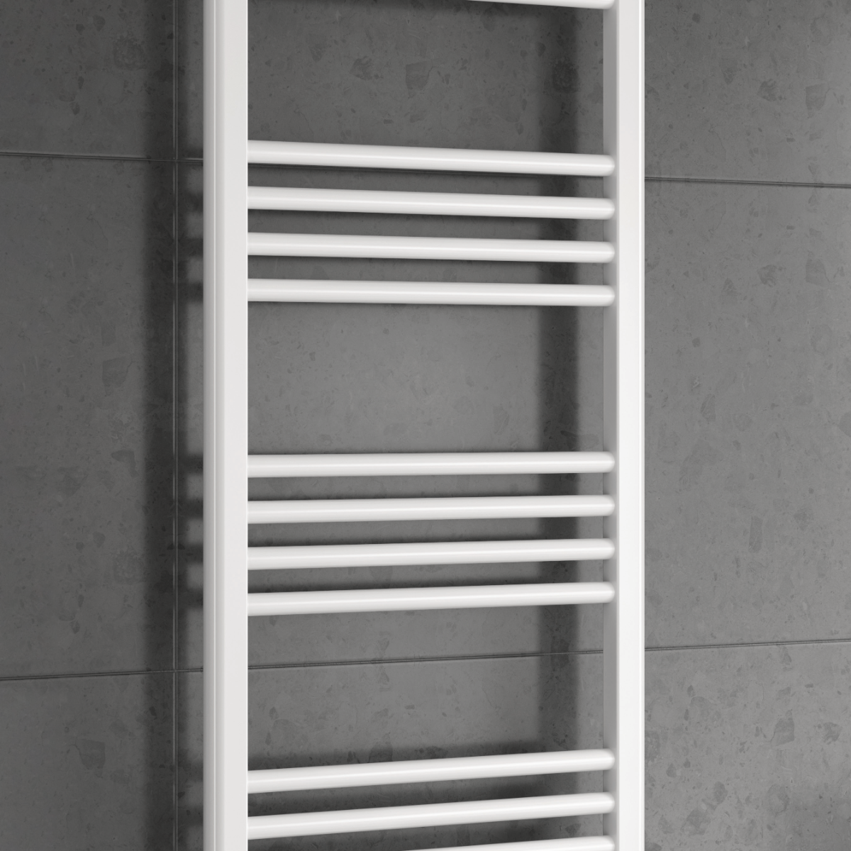 Capo Flat Electric Electric Mild Steel Towel Rail