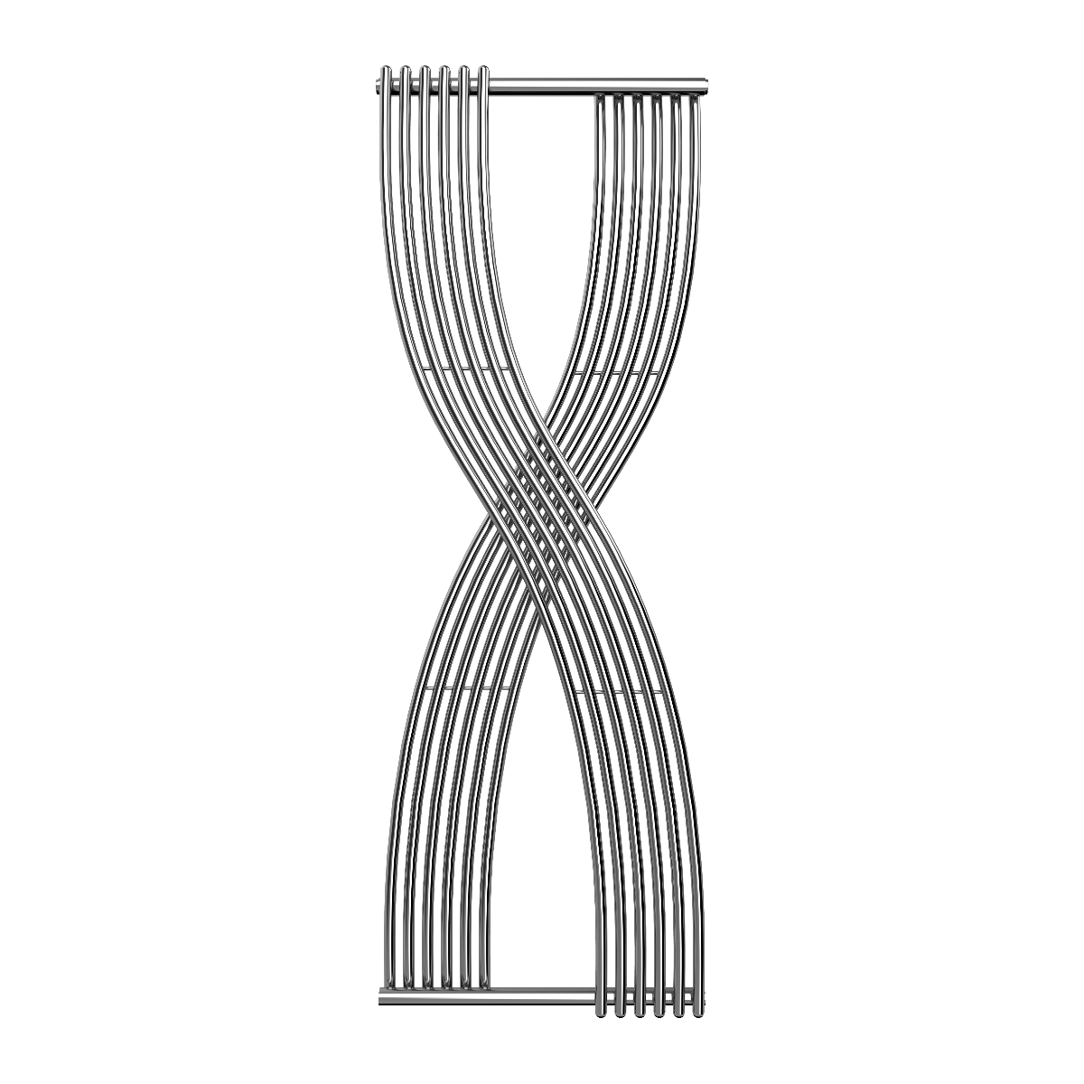 Dimaro Mild Steel Radiator Vertical