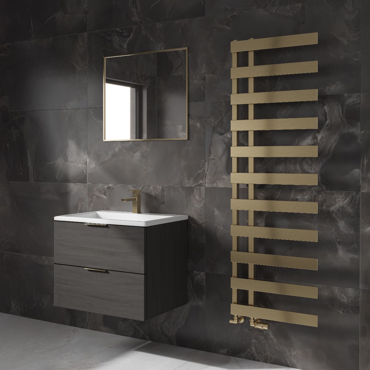 Florina Mild Steel Towel Rail