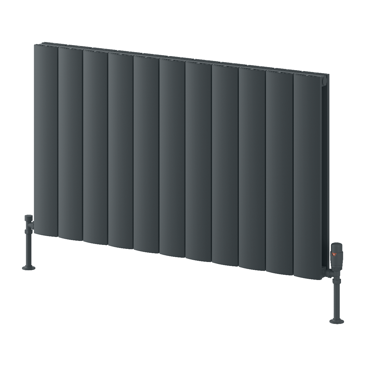 Loco Horizontal Double Aluminium Radiator