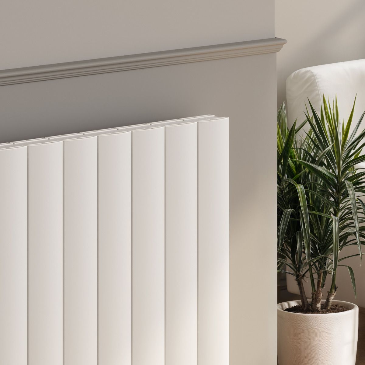 Loco Horizontal Double Aluminium Radiator