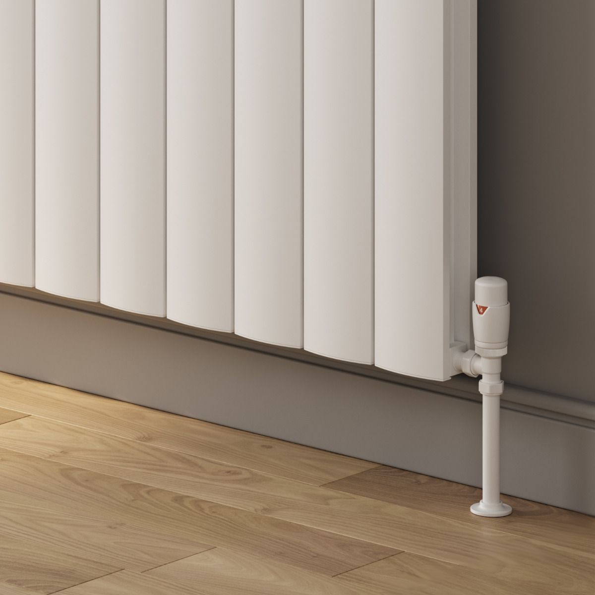 Loco Horizontal Double Aluminium Radiator