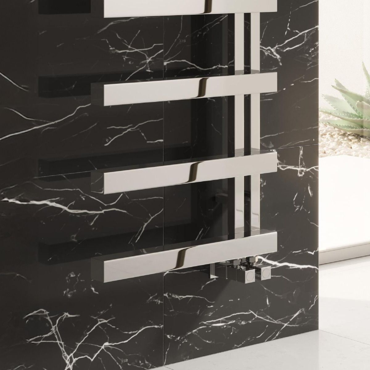 Piazza Stainless Steel Towel Rail