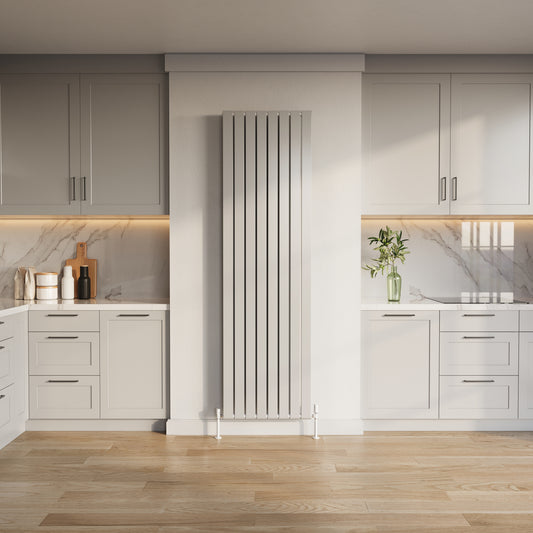 Flat Tube 70mm Double Vertical Radiator