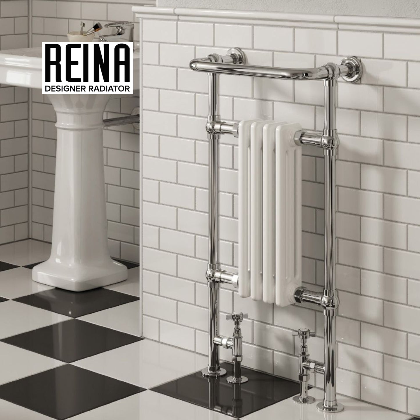 Alicia Mild Steel Towel Rail