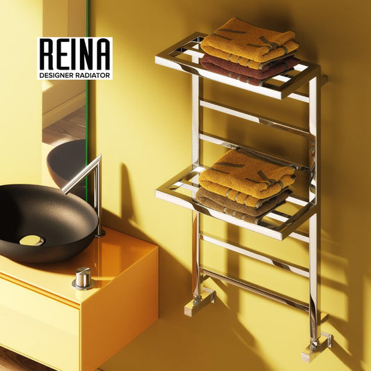 Elvina 2 Mild Steel Towel Rail
