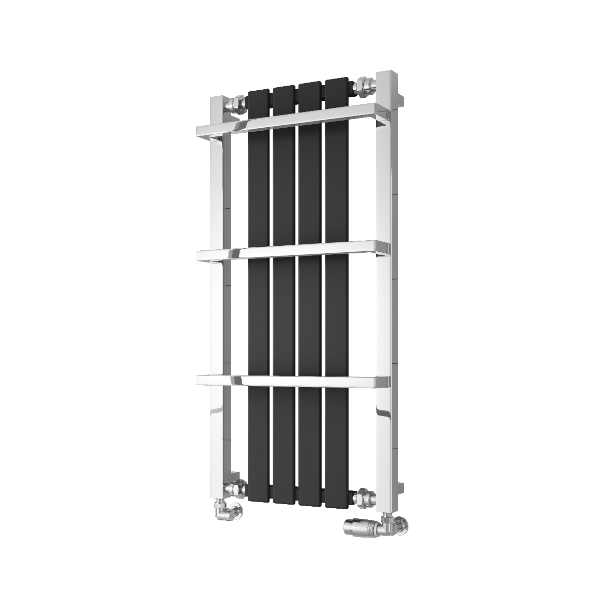 Ashen Mild Steel Towel Rail