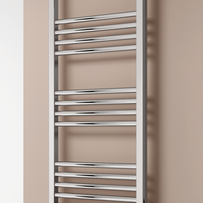 Capo Curved Electric Electric Mild Steel Towel Rail