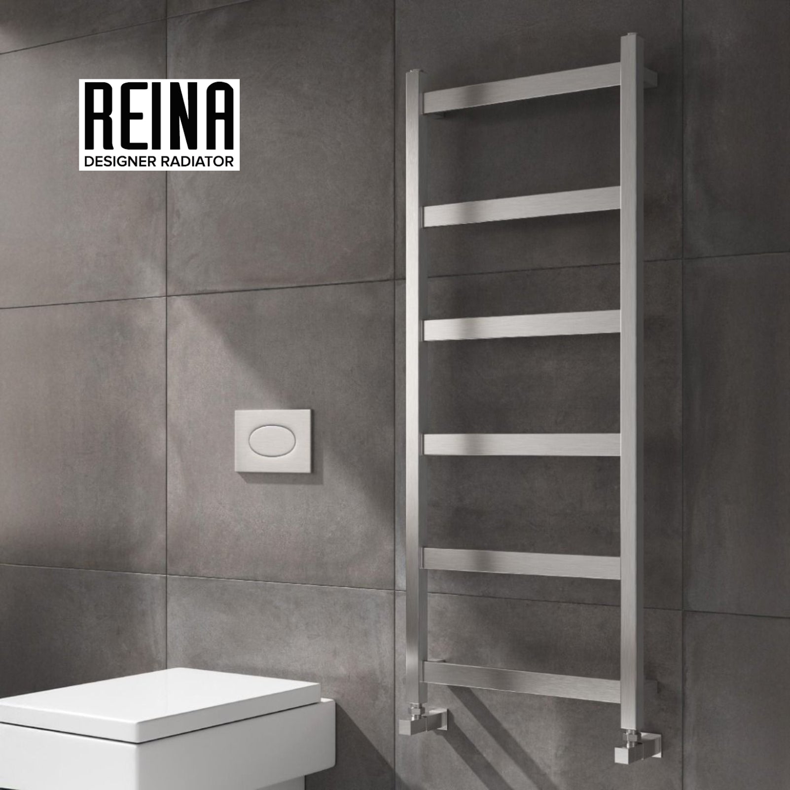Mina Stainless Steel Towel Rail