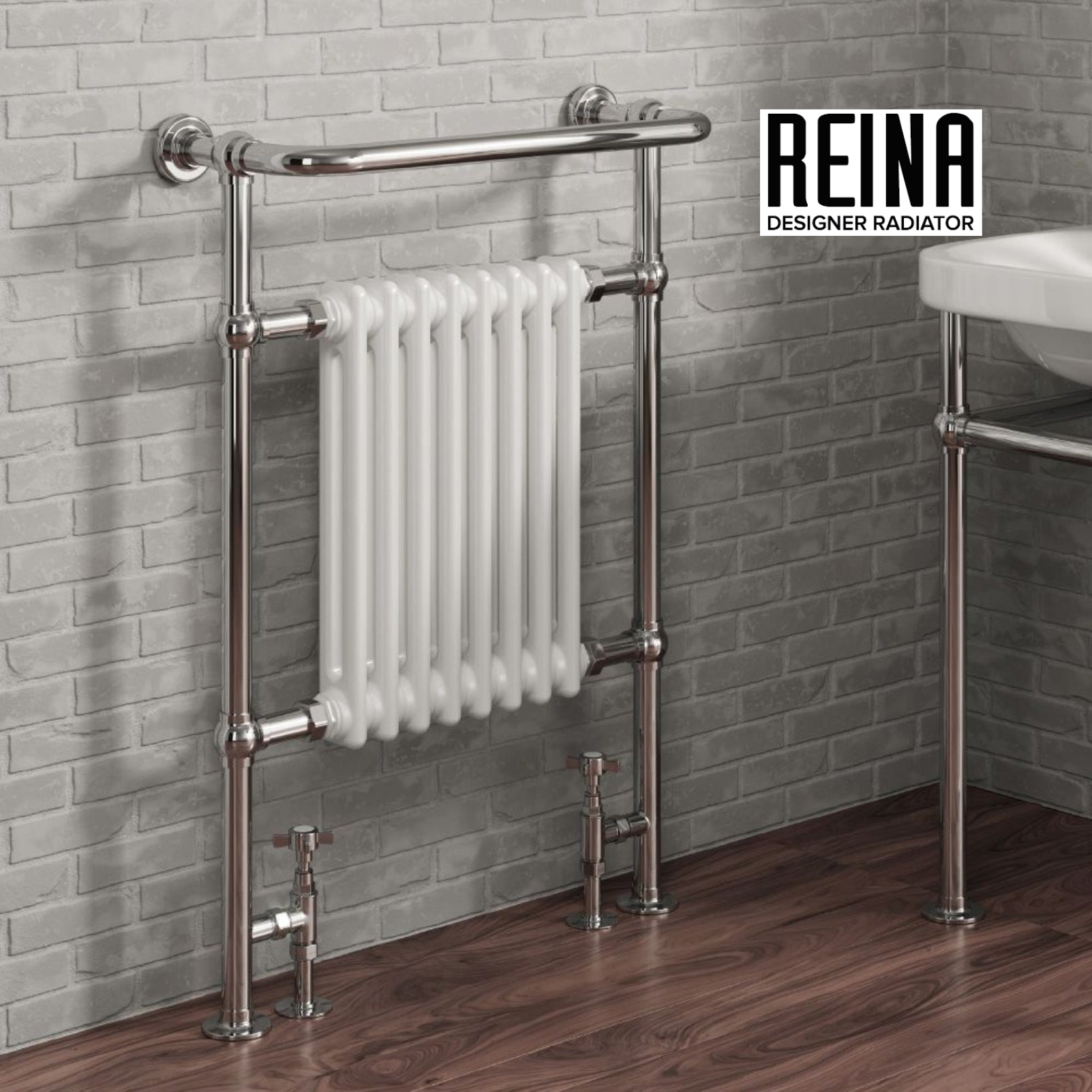 Victoria Mild Steel Towel Rail