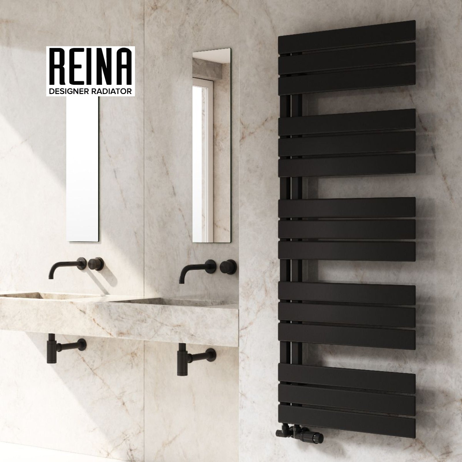 Pettino Mild Steel Towel Rail