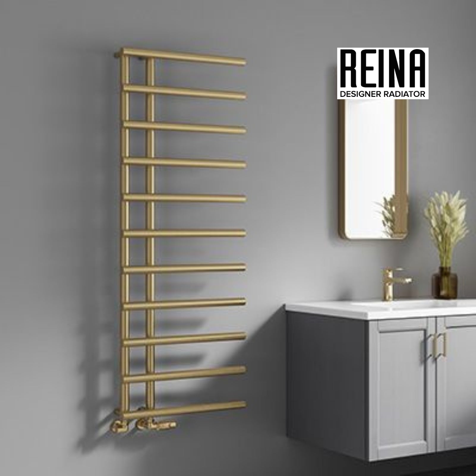 Matera Mild Steel Towel Rail