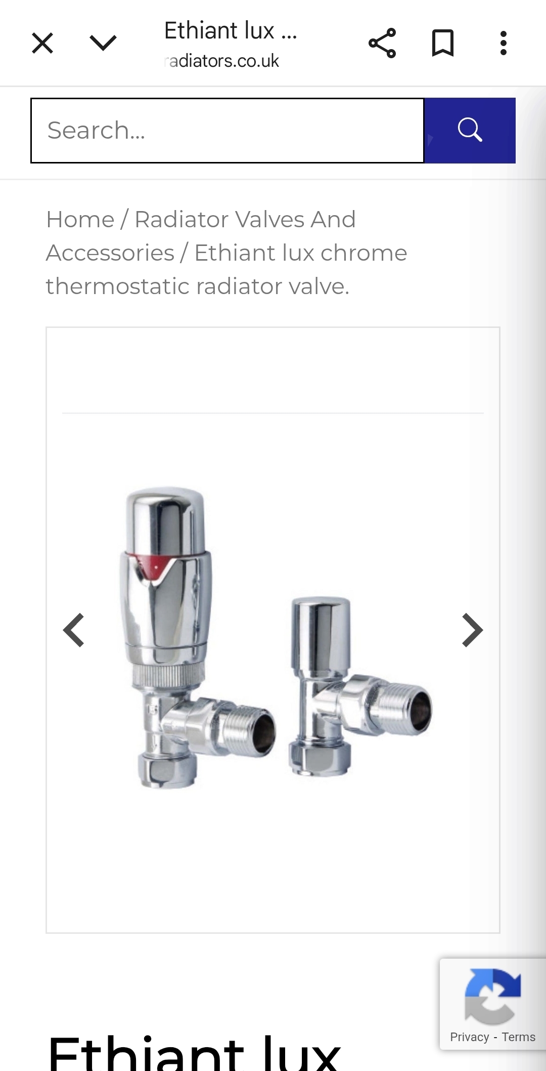 Reina test valve