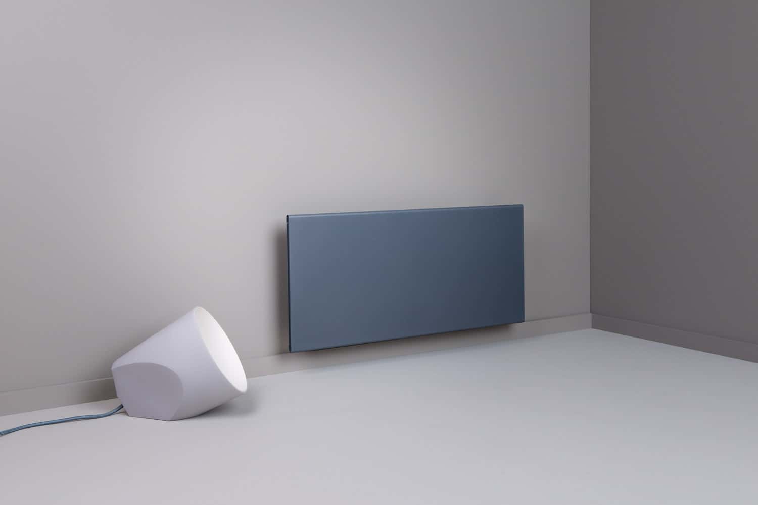 Adax Neo WIFI Electric Panel Heater, Wall Mounted, 2000W, Lava Grey 420 x 955
